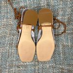 Marc Fisher  Jacinda Block Heel Strappy Sandal in Brown Snake Photo 8