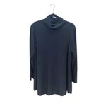 Eileen Fisher  Women's Black Turtleneck Merino Wool Blend Tunic Top Size S Photo 1