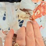 Fashion Bug Fashion Floral Lace Dress in Cream and Pink size M/L Photo 2