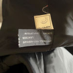 Vintage Pelle Black Leather Trench Coat S/M Oversized Long Jacket 90s Photo 6