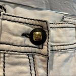 Roberto Cavalli Vintage Y2K  Lace Up Back Ankle Zip White Pants EU 40 (US 10) Photo 6