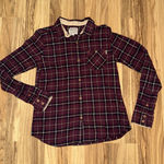 Burton ‎ Womens Plaid Flannel Shirt Size Small S Woven Button Outdoor Travel EUC Photo 0