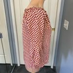 Lascana Berry Multi Printed Off‎ The Shoulder Top Bell Sleeve Boho Size 2 Photo 3