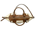 Coach Mickie Satchel in Spectator Leather #F37679 New in Silver/Chalk/Saddle Photo 5