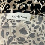 Calvin Klein Black and White Fitted Sleeveless Tank Top Photo 5