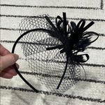 Elegant Black Fascinator Headband Photo 0