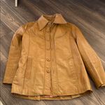 PIONEER Camel Leather western Jacket Tan Size 40 Photo 9