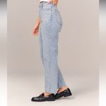 Abercrombie & Fitch  Curve Love Ankle Straight Ultra High Rise Jeans Light 28 / 6 Photo 6