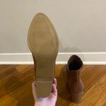 MIA Western Side-Zip Sunset Bootie - Brown Pointed Toe Block Heel Bootie Photo 5