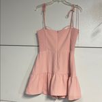 Amanda Uprichard  CHAMPAGNE SKORT ROMPER MINI DRESS PINK MEDIUM Photo 5