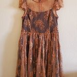 Anthropologie MOULINETTE SOEURS bronze lace dress Photo 0