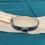 Coach signature logo hinged bangle bracelet NWT Photo 0