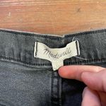 Madewell High-Rise Exposed Button Fly Denim Shorts in Faded Black - Sz 32 💚🎀 Photo 10