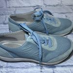 Dansko Lace Up Sneaker Womens Size 37 Hayes Blue Suede Trim 451539 Comfortable Photo 0