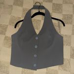Open Edit Button Halter Top Photo 0
