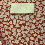 Capulet  Revolve Mabel Mini Dress in Tangerine‎ Red Ditsy Floral Size XS Photo 10