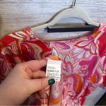 SheIn  Pink and Orange Paisley Mini Dress Photo 6