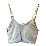 Aerie Seamless Lace Trim Longline Bralette Photo 2