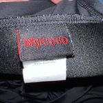 Mycoco Womens Swimsuit Swim Dress Black Ruched Tummy Adjustable Black Size 16 Photo 8