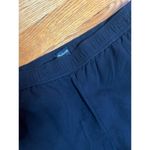 Madewell Pull On Cuffed Crop Pants Elastic Waist Casual Comfy Black Size XS Photo 2