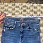 MOTHER Denim Mother The Insider Crop Step Chew Jeans 27 layered minimalist distressed staple Photo 10