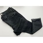 Madewell • 10" High-Rise Skinny Jeans in Berkeley Black: Button-Through Edition Photo 4