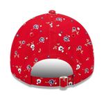 Women's Minnesota Twins New Era Red Floral 9TWENTY Adjustable Hat Photo 2