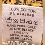 Rhode Anika Floral Yellow Mini Dress balloon puffy sleeves sz small EUC Gold Photo 4