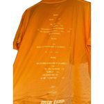 Billie Eilish Uniqlo  Takashi Murakami Peach Logo Tee Shirt Orange Sz Medium Photo 2