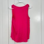 Michael Stars Small Neon Pink Sleeveless Tank Top Photo 6