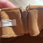 Maurice's Faux Suede Camel Color Women’s Skirt Size 8 Photo 4