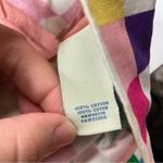 Anthropologie Anthro Odille Rainbow Pixel Check Print Zip Front Cotton Mini Skirt Womens 2 Photo 4