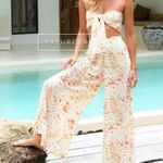 Le Salty Sienna Scarf Top and Sienna Pants Scarf Sz S/M and Pants Sz XS White Photo 0