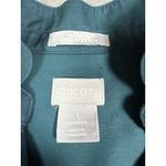 Chico's Tunic Top Womens Medium No Iron Stretch Floral Print Long Sleeve Shirt 8 Photo 1