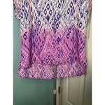 American Eagle Women's  Outfitters Ikat Top‎ Sz large #178 Photo 1