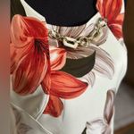 Enfocus Studio  Floral Cream Bodycon Dress Photo 4