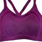 Moving Comfort  Sports Bra Crossback Run Yoga Active Purple 
Size Medium 34C-38C Photo 1