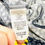 Kaileigh Stitch Fix  Rica Knit Crop Navy Pattern Jumpsuit Photo 7