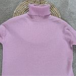 Nordstrom  Women’s 100% Cashmere Turtleneck Sweater Longsleeve in Pink S Photo 2