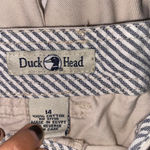 Duck head White Cargo Capri Pants Vintage Size 14 Cotton Utility Photo 1