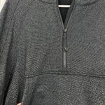 Lululemon XL/XXL Black Shimmer Oversized Half-Zip Hoodie Photo 4