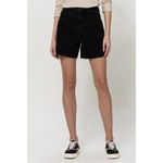 Vintage Revival “The Mom” Super High Rise Black Denim Shorts Photo 1