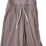 Vuori  Pose Henley Jumpsuit Chocolate Large -LKNEW No Flaws Ribbed Wide Leg Photo 5