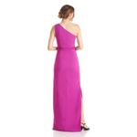 JS Collections Hayley A-Line Gown Women's 12 Pink One Shoulder Maxi NWT Photo 1