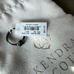 Kendra Scott Black black drusy Stone size 7 Ring Photo 1