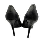 DKNY  Shay Leather & Patent Black High Heel Pumps Size 8.5 Photo 5