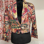 Vintage Rhonda Stark Hand stitched Western Style Crop Jacket Photo 0