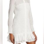 Veronica Beard  Kelsey smocked cotton shirt dress Photo 4