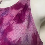 prAna Boost Violet Printed Yoga Tank Top Photo 4