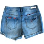 True Craft Denim Jean Shorts Stretchy Graffiti Womens 3 NWT Photo 2